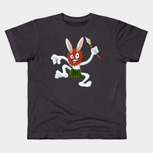 TRIBAL RABBIT Kids T-Shirt